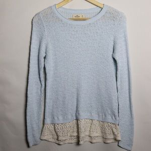Hollister lace sweater